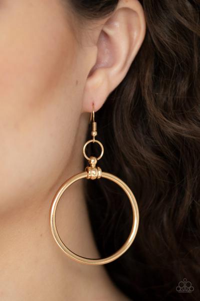 Total Focus - Gold Earring