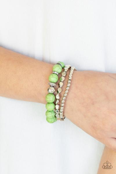 Rural Restoration - Green Bracelet