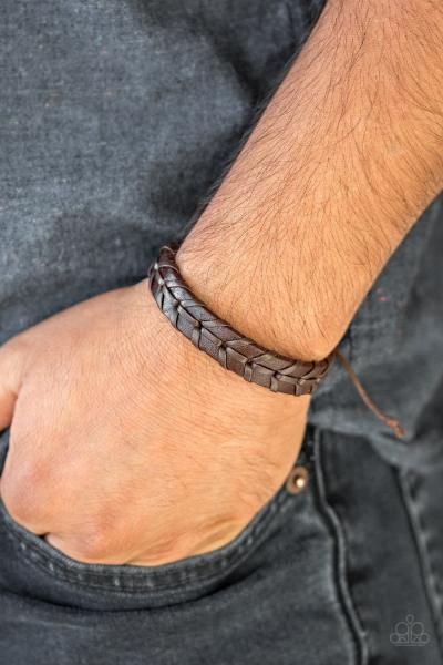 Navy Nautical - Brown Urban Bracelet