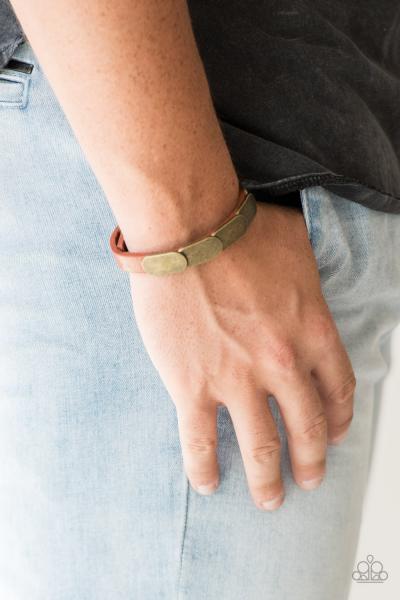 Off-Road Rally - Brass Urban Bracelet