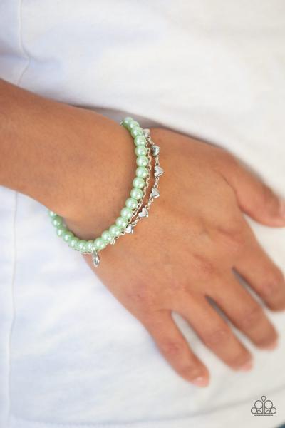 Love Like You Mean It - Green Bracelet 