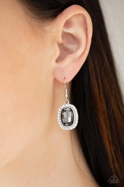 The Modern Monroe - Silver Earring