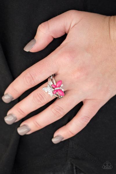 Flutter Flirt - Pink Ring