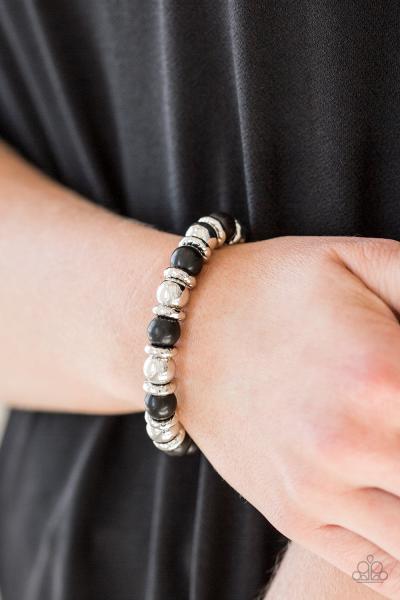 Across The Mesa - Black Bracelet