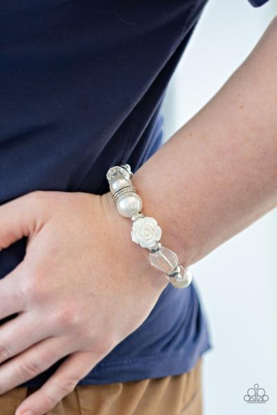 Here I Am - White Bracelet 