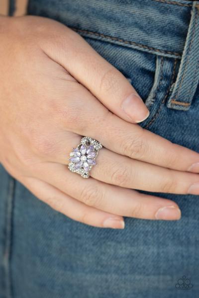 Brilliantly Blooming - Purple Ring