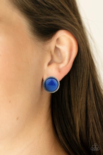 Desert Dew - Blue Post Earring