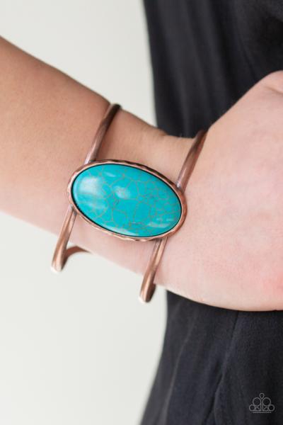 Desert Empress - Copper Cuff Bracelet