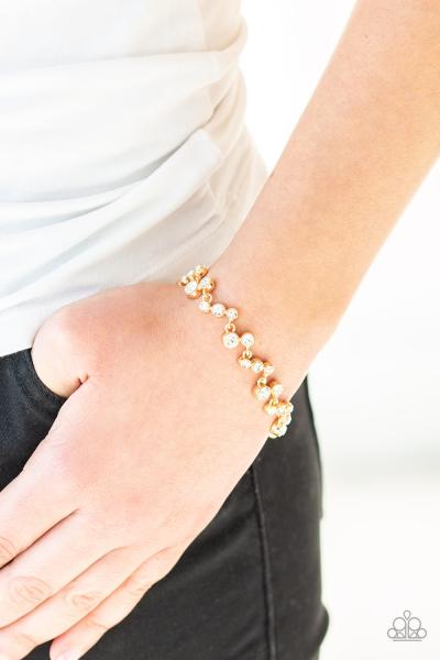 Starlit Stunner - Gold Bracelet 
