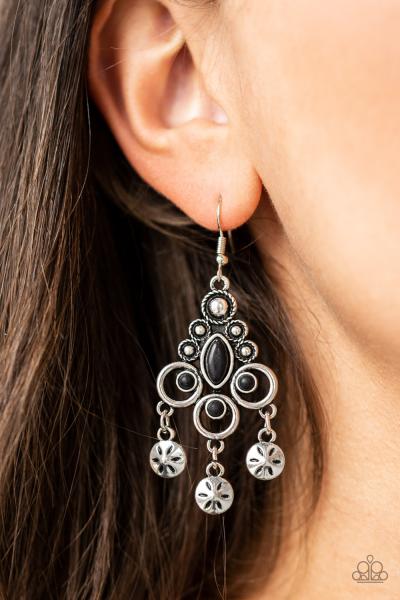 Southern Expressions - Black Earring