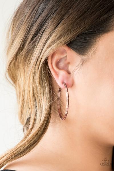 Girl Gang - Copper Hoop Earring