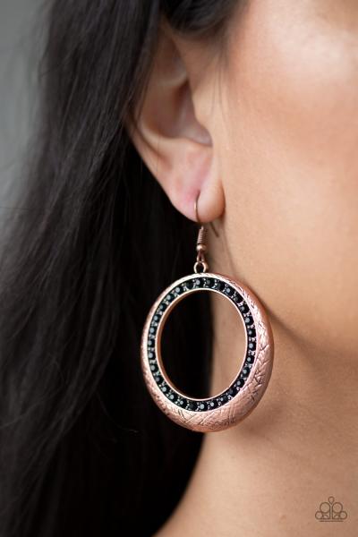 Go-Go Glow - Copper Earring 