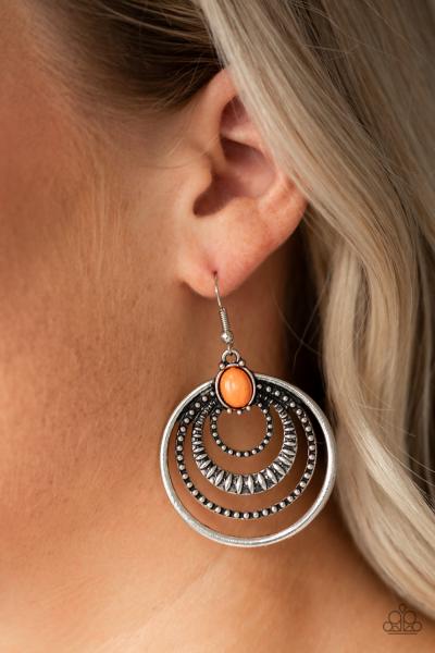 Southern Sol - Orange Earring