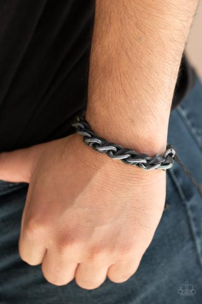 Grease Monkey - Black Urban Bracelet 