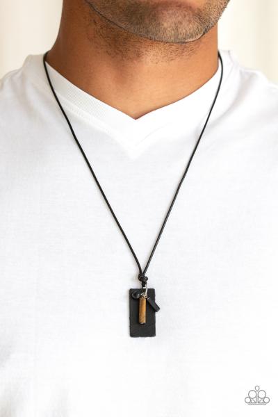 Explorer Edge - Black Urban Necklace 