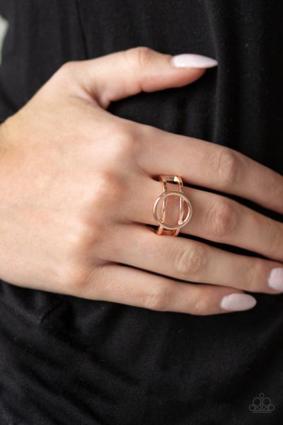 City Center Chic - Rose Gold Ring