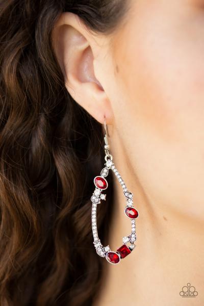Quite The Collection - Red Earring
