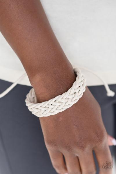 Braid Raid - White Urban Bracelet 