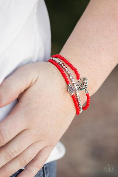 Lovers Loot - Red Bracelet 