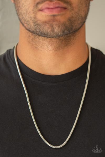 Victory Lap - Silver Urban Necklace 