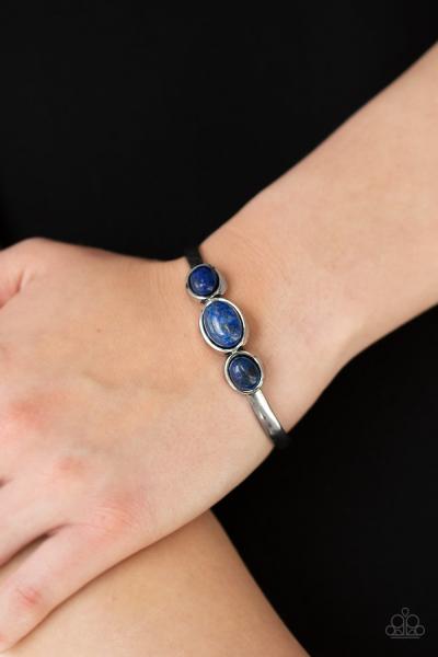 ROAM Rules - Blue Cuff Bracelet
