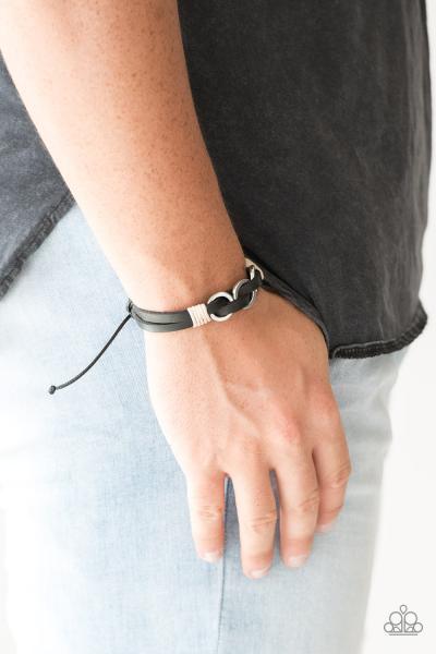 Off-Road Tourist - Black Urban Bracelet