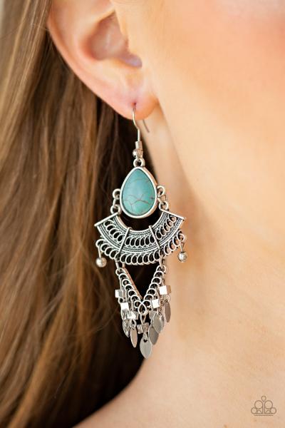 Vintage Vagabond - Blue Earring