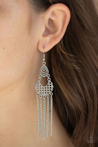 Insane Chain - Silver Earring 