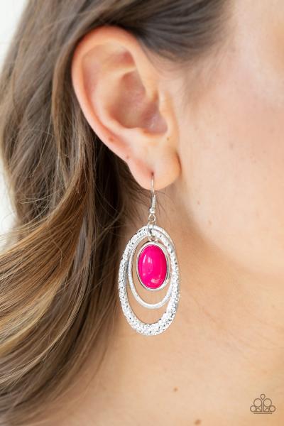 Seaside Spinster - Pink Earring