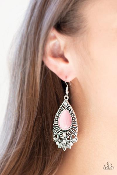 Majestically Malibu - Pink Earring 