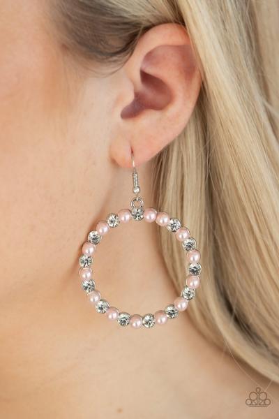 Pearl Palace - Pink Earring