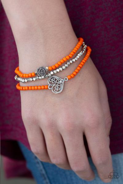 Lovers Loot - Orange Bracelet
