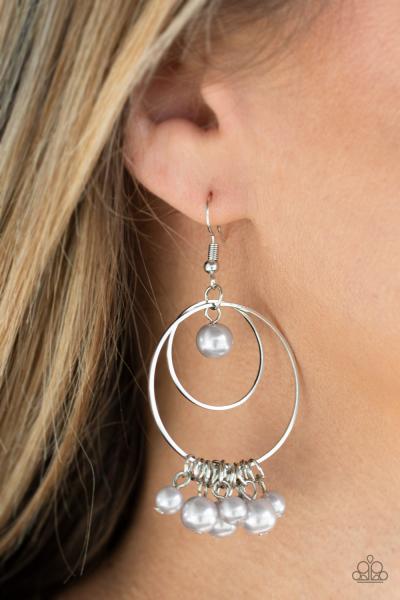 New York Attraction - Silver Earring 