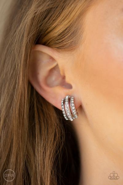 Pretty Pristine - White Clip-On