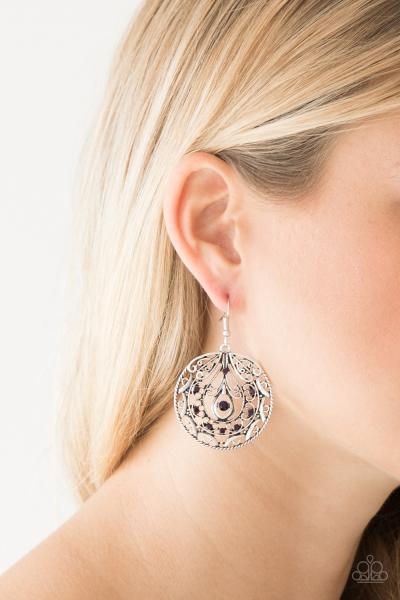 Choose To Sparkle - Purple Earring