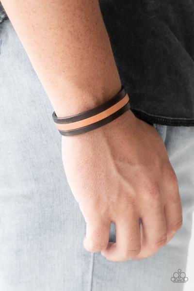 Plain View - Brown Urban Bracelet 