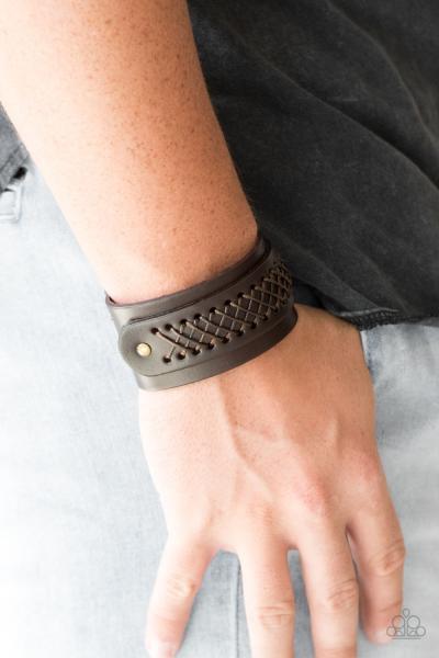 OUTLAW and Order - Brown Urban Bracelet 