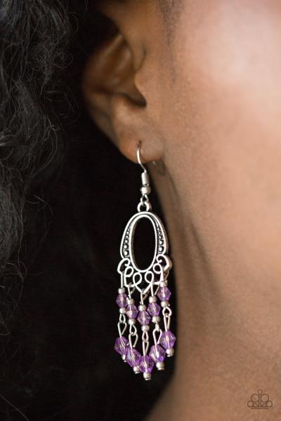 Not The Only Fish In The Sea - Purple Earring