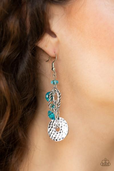 Seaside Catch - Blue Earring