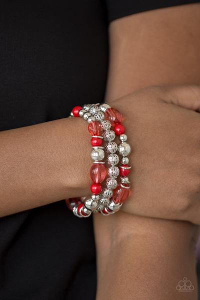Malibu Marina - Red Bracelet 