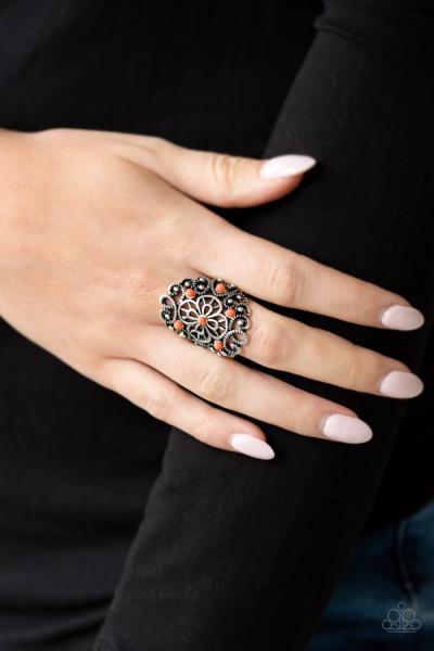 Floral Fancies - Orange Ring