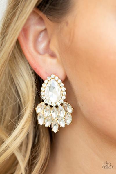 A Breath of Fresh HEIR - Gold Post Earring