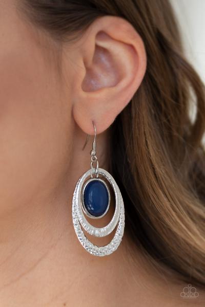 Seaside Spinster - Blue Earring