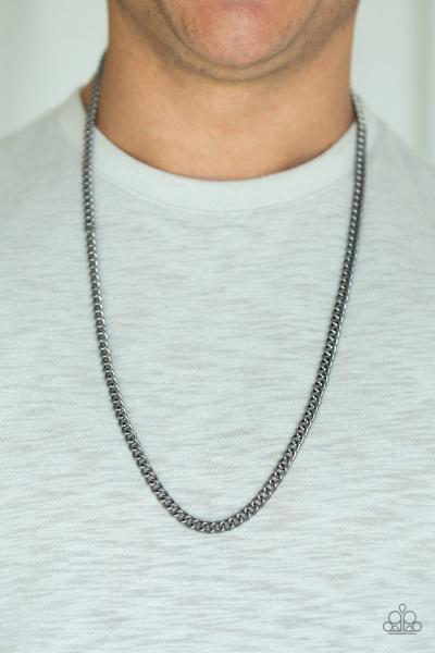 First Rule Of Fight Club - Black Urban Necklace 
