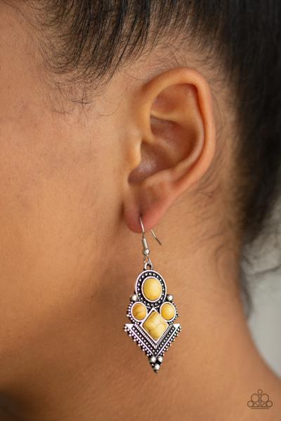 So Sonoran - Yellow Earring 