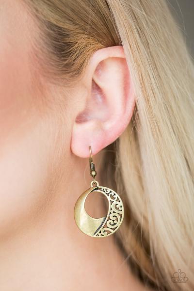 Eastside Excursionist - Brass Earring