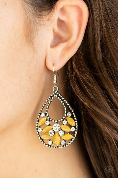 Dewy Dazzle - Yellow Earring