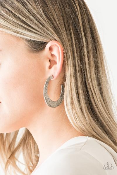 The HOOP Up - Silver Hoop Earring 