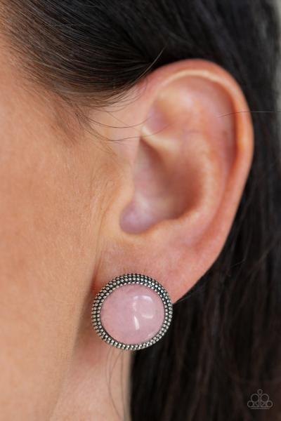Desert Dew - Pink Post Earring 