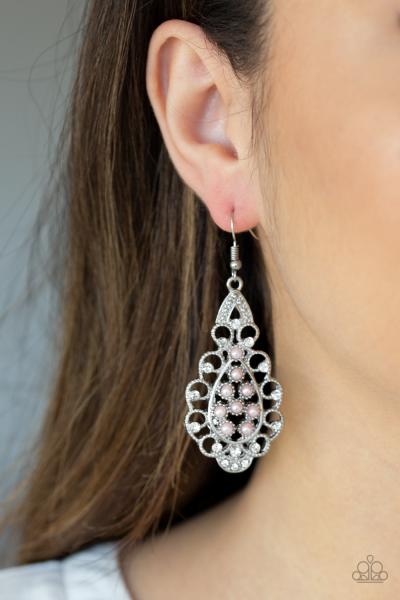 Sprinkle On The Sparkle - Pink Earring 